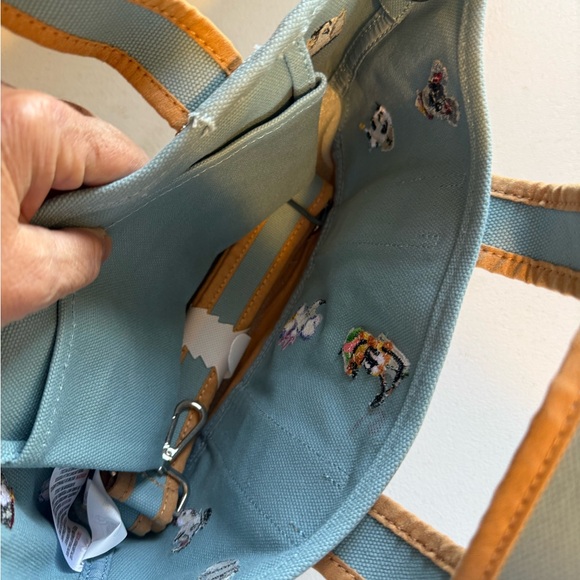 Disney Blue and Tan Small Tote - Picture 5 of 6